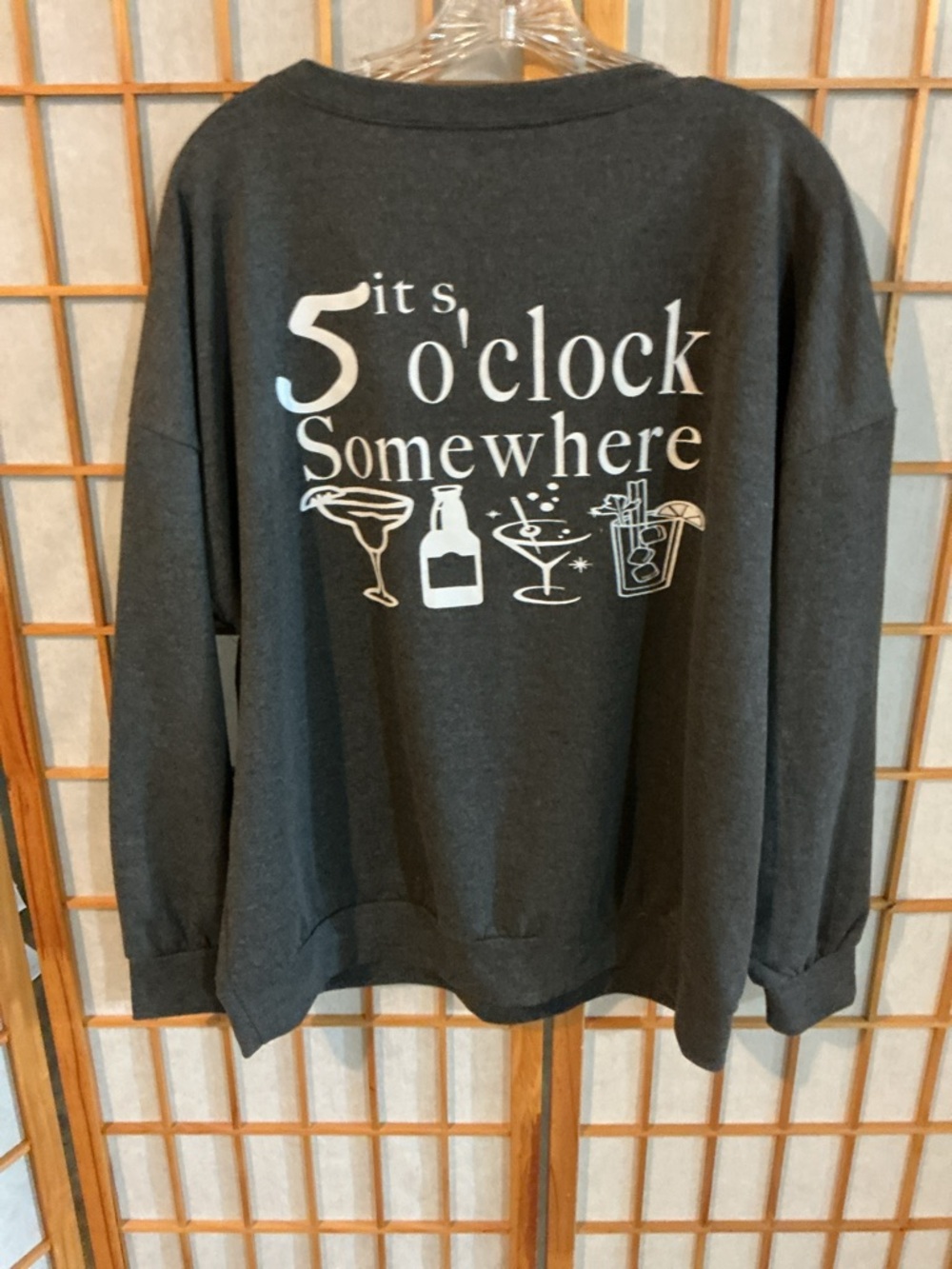 IT’S 5 O’CLOCK SOMEWHERE SWEATSHIRT